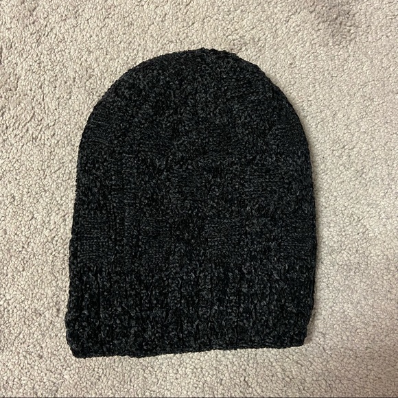 New Winter Beanie Hat & Neck Warmer Set Fleece Lined Unisex Dark Gray One Size - Picture 3 of 7